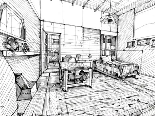 wireframe graphics,house drawing,wireframe,interiors,home interior,floorplan home,modern room,sleeping room,attic,frame drawing,search interior solutions,loft,rooms,interior design,one room,core renov