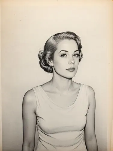 A nice woman.,a black and white po of a young woman,model years 1960-63,vintage female portrait,marylyn monroe - female,gildersleeve,gena rolands-hollywood,vintage woman,Illustration,American Style,Am