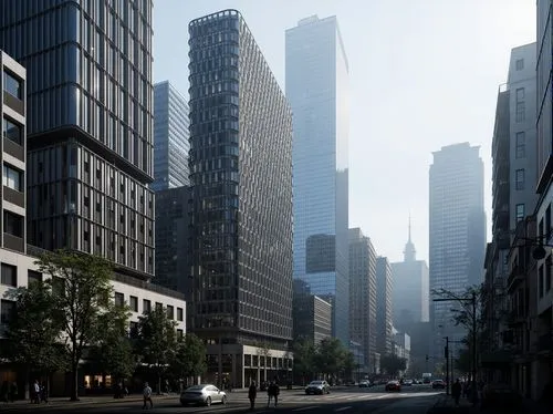 tishman,3d rendering,renderings,unbuilt,render,redevelop,business district,citydev,manhattan,financial district,high rises,tall buildings,kimmelman,tribeca,newcity,highrises,antilla,city corner,city buildings,renders