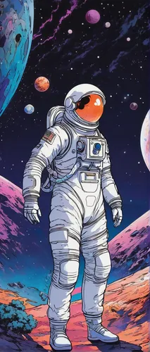 spacesuit,space suit,space-suit,spaceman,spacefill,astronaut,astronaut suit,space walk,cosmonaut,astronautics,robot in space,space voyage,space,astronira,astronauts,spacewalks,spacewalk,space art,nasa,outer space,Illustration,Japanese style,Japanese Style 04