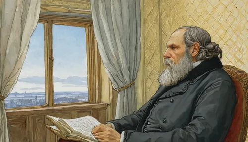 lev lagorio,leonardo devinci,self-portrait,barberini,man with a computer,reading magnifying glass,persian poet,nicholas boots,painting,jáchymov,alexander nevski,zhupanovsky,charles cháplin,orsay,abraham,robert duncanson,meticulous painting,in seated position,july 1888,artist portrait,Illustration,Paper based,Paper Based 26