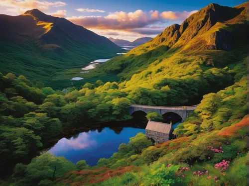 Delve deep into the folklore and legends of the enchanting Scottish Highlands.,scottish highlands,scotland,ireland,northern ireland,isle of skye,ireland berries,trossachs national park - dunblane,glen