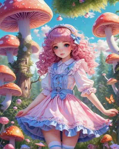 mushroom landscape,mermaid background,coral charm,ponyo,fairy world,underwater background,spring background,rosa 'the fairy,children's background,wonderland,coral,watermelon background,springtime background,cupcake background,fairy forest,mushroom island,fae,fairy galaxy,fairy village,satori,Art,Artistic Painting,Artistic Painting 08