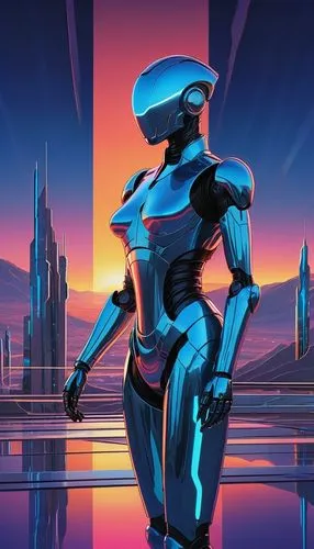 polara,tron,silico,futuristic,robocop,nova,valerian,samus,semiprime,cyberian,cyberpatrol,rom,cybercity,andromeda,fembot,cyberstar,futuristic landscape,evangelion eva 00 unit,oginga,metron,Illustration,Paper based,Paper Based 22