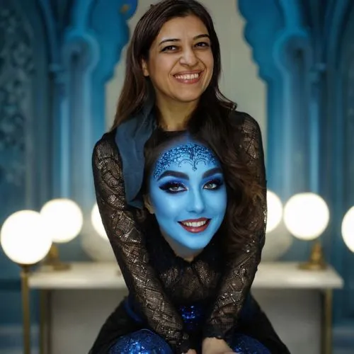 blue enchantress,kamini,dulzaina,indigo,smurf,cirque du soleil,novruz,jaya,miss circassian,iranian nowruz,precious kastatien,kamini kusum,iranian,avatar,mehndi,bodypainting,pooja,harira,aladha,hindu