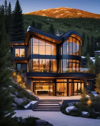 house in the mountains,house in mountains,ski resort,the cabin in the mountains,aspen,vail,snow house,ski facility,modern house,alyeska,contemporary,snowhotel,alpine style,snohetta,winter house,davos,denali,ski station,modern architecture,frame house,Art,Artistic Painting,Artistic Painting 31