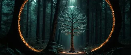 stargate,celtic tree,magic tree,portals,tree torch,enchanted forest,elven forest,apophysis,forest tree,tree of life,mirror of souls,runes,the mystical path,fairy door,light bearer,fairy forest,portal,