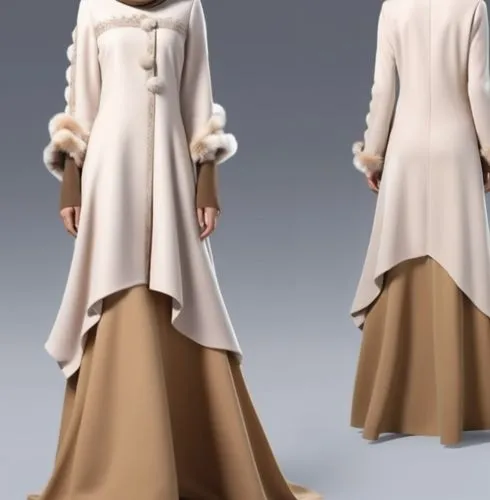 a floor-length dress,abayas,abaya,cassock,dress form,vionnet,Photography,General,Realistic