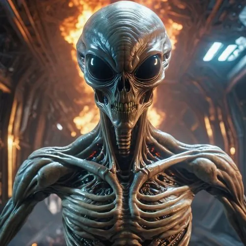 xenomorph,alien,obertan,alien warrior,avp,extraterrestrial,Photography,General,Realistic