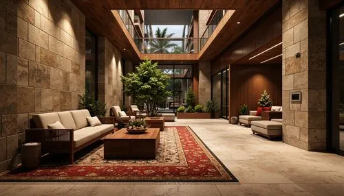 amanresorts,hotel lobby,luxury home interior,lobby,riad,hallway,hallway space,landscape design sydney,interior modern design,atriums,breezeway,luxury hotel,hotel hall,entryway,garden design sydney,rotana,travertine,contemporary decor,landscape designers sydney,shangri