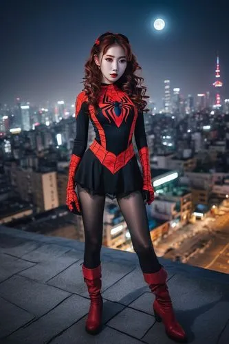 red super hero,black widow,asian costume,cosplay image,scarlet witch,super heroine,chongqing,cosplayer,widow spider,two-point-ladybug,superhero,marvel of peru,shanghai,super hero,red hood,red ginger,red ribbon,hk,red heart,daredevil,Illustration,Paper based,Paper Based 01