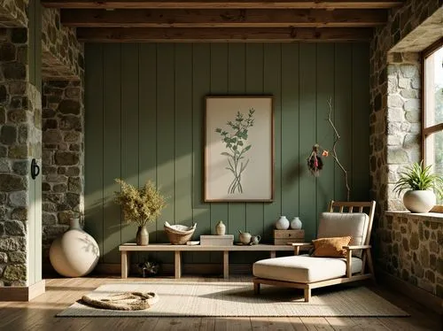 rustic,scandinavian style,rustic aesthetic,fromental,wooden beams,country cottage,sitting room,limewood,home interior,green living,sage green,interior design,nook,interior decor,danish furniture,fireclay,ceramiche,entryway,breakfast room,bellocq