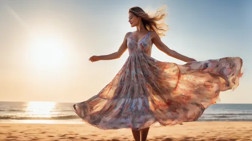 girl in a long dress,girl on the dune,girl in a long dress from the back,a girl in a dress,long dress,day dress,evening dress,twirl,gracefulness,twirling,flamenco,hoopskirt,sun bride,woman walking,sea breeze,country dress,little girl in wind,girl walking away,torn dress,bohemian,Photography,General,Natural