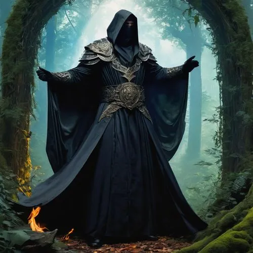 grimm reaper,raistlin,grim reaper,necromancer,sorceror,cloaked,ravenloft,occultist,angmar,wiccan,sorcerer,moonsorrow,verryth,death god,conjurer,warlock,druidic,cloak,fantasy picture,reaper,Conceptual Art,Fantasy,Fantasy 05