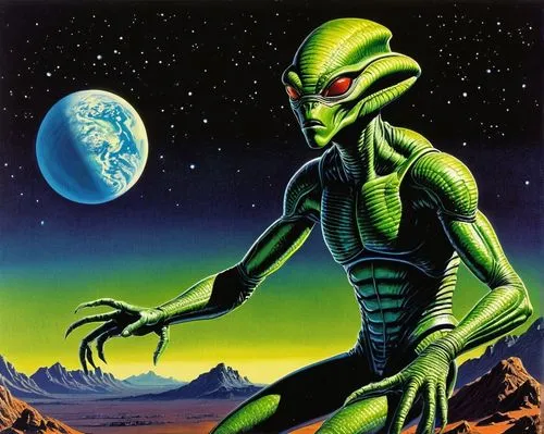 namurian,sleestak,seti,mekon,uncredited,emshwiller,zentraedi,alien warrior,guyver,martians,mogadorians,extraterritorial,extraterrestrial life,alien,kuenzer,zentradi,silurian,avp,extraterrestrial,ufologist,Conceptual Art,Sci-Fi,Sci-Fi 20