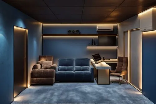 3d rendering,modern room,blue room,interior modern design,renders,apartment lounge,Photography,General,Realistic