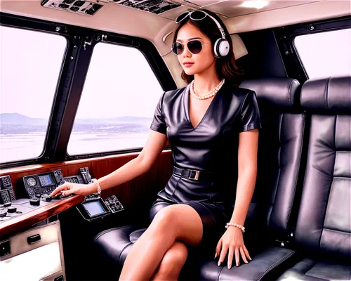 helicopter pilot,business jet,stewardess,bell 206,bell 412,bell 214,bell 212,flight engineer,bussiness woman,diamond da42,flight attendant,businesswoman,aviator sunglass,g-class,cessna 150,cessna 185,private plane,aviator,rotorcraft,business woman,Illustration,Paper based,Paper Based 30