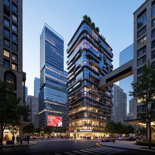 tishman,kimmelman,taikoo,capitaland,hongdan center,bobst,hudson yards,bunshaft,xujiahui,citicorp,chengyi,glass facade,gensler,aoyama,bjarke,andaz,koolhaas,costanera center,yeouido,metrotech