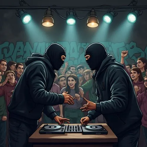 djs,battles,balaclavas,dubstep,pawns,juxtapoz