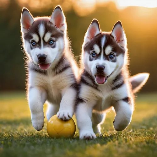 huskies,two running dogs,pet vitamins & supplements,alaskan klee kai,playing puppies,malamute,dog sports,miniature siberian husky,puppies,siberian husky,playing with ball,husky,two dogs,dog photography,german shepards,labrador husky,dog training,playing dogs,color dogs,dog siblings,Photography,General,Natural