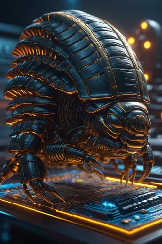 alien warrior,trilobite,scarab,nautilus,armadillo,argus,alien,predator,extraterrestrial,scifi,isopod,compute,apiarium,et,alien ship,kosmus,carapace,computer mouse,computer art,terrapin,Photography,General,Sci-Fi