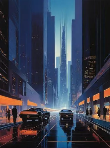 cybercity,futuristic landscape,futurist,polara,mcquarrie,futurists,neuromancer,cybertown,bladerunner,futuristic,futuregen,cyberscene,cyberworld,cyberpunk,tsuneo,futureworld,sedensky,motorcity,schuiten,tron,Conceptual Art,Sci-Fi,Sci-Fi 23