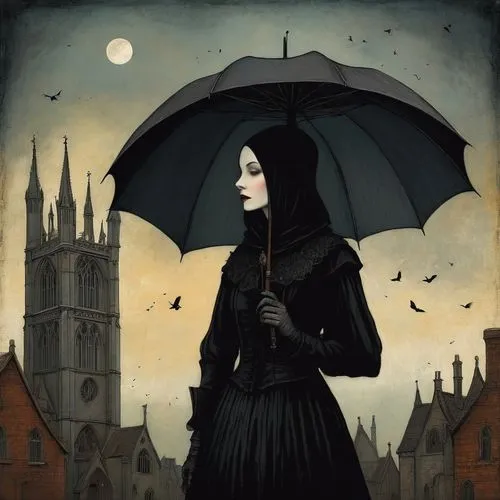 gothic woman,gothic portrait,gothic fashion,dark gothic mood,gothic,gothic style,goth woman,gothic dress,crow queen,black coat,murder of crows,gothic architecture,dark angel,goth weekend,goth whitby weekend,corvidae,dark art,goth,vampire woman,goth like,Art,Artistic Painting,Artistic Painting 49