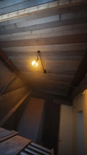 attic,ceiling lighting,wooden beams,wooden roof,ceiling light,ceiling lamp,Photography,General,Realistic