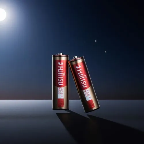 a fujitsu battery under the dark earth with dark sky background,two batteries sitting on a table under a lamp,batteries,rechargeable batteries,aa battery,medium battery,lithium battery,alkaline batter