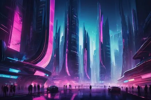 futuristic landscape,cybercity,futuristic,cyberworld,cyberport,cyberpunk,cyberia,cybertown,cyberscene,scifi,metropolis,polara,cityscape,dystopian,fantasy city,sci - fi,hypermodern,futuristic architecture,vast,futuregen,Conceptual Art,Fantasy,Fantasy 02