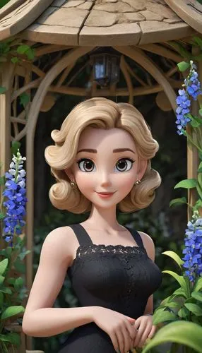 elsa,princess anna,rapunzel,tangled,rosalyn,disney character,Unique,3D,3D Character