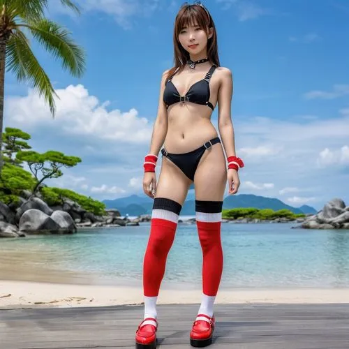 xiaoyu,kasumi,asuka,kanako,kairi,riho,sports girl,osako,gaki,chiho,mirena,nanako,beach sports,shinozaki,hazuki,gakki,kantai collection sailor,virtua,beach background,airi,Photography,General,Realistic