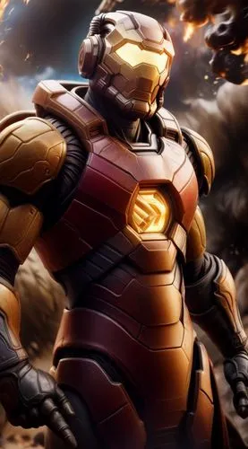 DOOM,a picture of a robot like character in an environment,iron man,ironman,apokolips,darkseid,war machine,iron,steel man,ironist,superhero background,superwasp,ultron,tony stark,etrigan,gosei,juggern