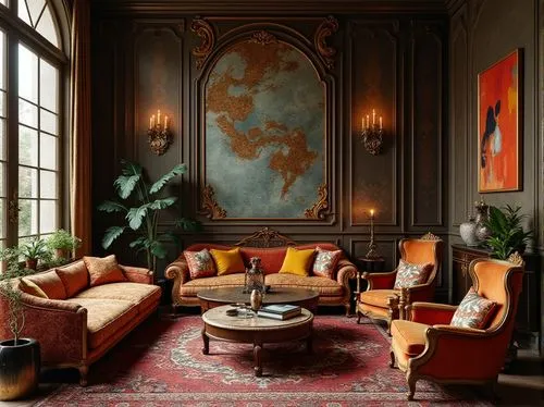 sitting room,chaise lounge,interior decor,living room,livingroom,gournay,opulently,amanresorts,interiors,royal interior,danish room,apartment lounge,lounge,ornate room,great room,furnishings,anthropologie,parlor,lobby,interior design,Photography,General,Realistic