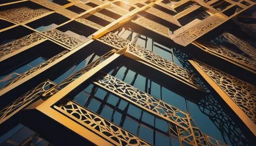 fretwork,lattice windows,lattice window,latticework,ironwork,lattice,trellises,rungs,ornamental dividers,wrought iron,adjaye,gold stucco frame,tracery,portcullis,grillwork,wooden facade,bamboo frame,slat window,balusters,lattices,Illustration,Japanese style,Japanese Style 06