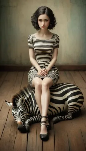 horizontal stripes,zebra,striped background,zebra fur,zebra pattern,diamond zebra,stripes,photo manipulation,conceptual photography,photoshop manipulation,striped,captivity,photomanipulation,exotic animals,stripe,animal print,image manipulation,animalia,human and animal,whimsical animals,Illustration,Abstract Fantasy,Abstract Fantasy 06