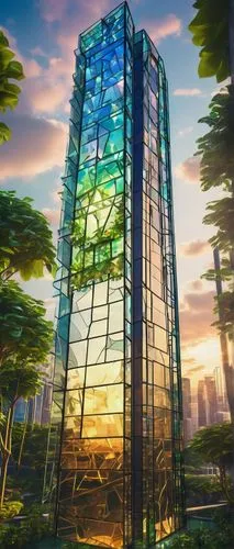 glass building,the energy tower,ecotopia,megacorporation,glass wall,stanchart,glass facade,megacorporations,arcology,yuchengco,futuristic architecture,futuristic landscape,glass facades,pc tower,taikoo,cybercity,capitaland,greenglass,electric tower,the skyscraper,Unique,Paper Cuts,Paper Cuts 08