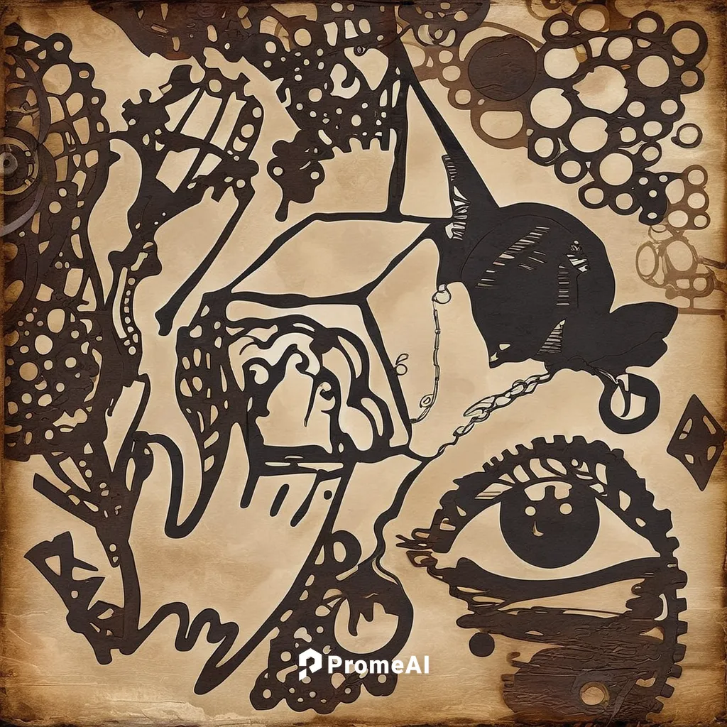 Woman Prays, Abstract.,abstract cartoon art,brain icon,cubism,abstract eye,all seeing eye,camera drawing,woodcut,postit,puzzle pieces,rubber stamp,dali,zentangle,post-it,monoline art,torn paper,post-i