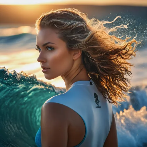 surfer hair,surfer,surfing,surf,windsports,surfboard shaper,kitesurfer,shorebreak,portrait photography,ocean waves,flowing,girl on the dune,surfing equipment,female swimmer,paddler,wind wave,photoshoot with water,big waves,airbrushed,believe in mermaids,Photography,General,Fantasy