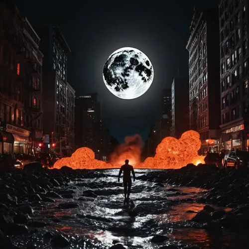 apocalypse,photomanipulation,apocalyptic,photo manipulation,superhero background,moonwalked,world digital painting,photoshop manipulation,the end of the world,end of the world,moonwalks,oscura,nacht,sci fiction illustration,3d background,moon walk,anthropocene,digital art,panspermia,halloween background,Illustration,Black and White,Black and White 33