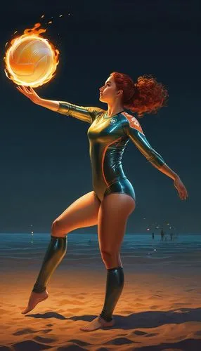 fire dancer,firedancer,fire-eater,fire eater,fire dance,dancing flames,fire artist,torch-bearer,baton twirling,starfire,burning man,transistor,fire poi,burning torch,fire siren,fire pearl,sci fiction illustration,fire angel,firespin,majorette (dancer),Illustration,Realistic Fantasy,Realistic Fantasy 28