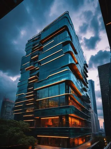 capitaland,sathorn,costanera center,escala,yuchengco,morphosis,glass facade,interlace,sampoerna,damansara,cyberjaya,taikoo,medibank,alabang,stanchart,sandton,ortigas,unsw,singapore landmark,edificio,Art,Artistic Painting,Artistic Painting 29