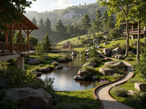 japanese garden,zen garden,japanese zen garden,nature garden,riverwood,landscape background,korean folk village,japanese garden ornament,wooden bridge,japan garden,hiking path,sake gardens,greenforest,mountain spring,landscaped,streamwood,alpine village,idyllic,forest path,wooden path