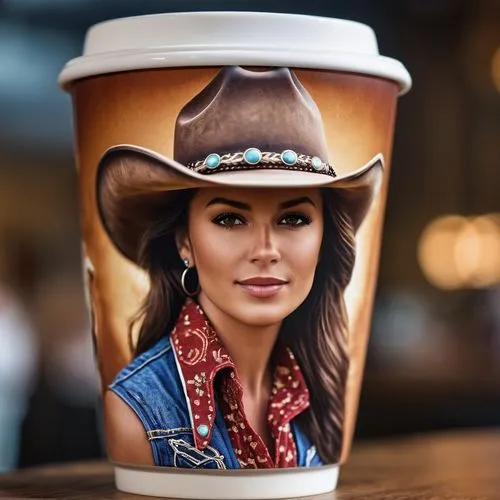 coffee cup sleeve,woman drinking coffee,coffee cup,coffee to go,hot coffee,cowgirl,cowgirls,a buy me a coffee,coffee cups,cowboy hat,brown hat,cup coffee,coffee background,coffee art,cup of coffee,coffee can,drinking coffee,a cup of coffee,cups of coffee,coffee donation,Photography,General,Realistic