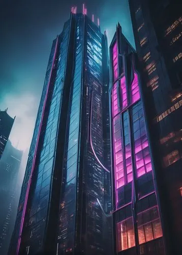 cybercity,cyberpunk,cybertown,oscorp,cyberport,metropolis,megacorporation,barad,skyscraper,electric tower,the skyscraper,megacorporations,pc tower,fantasy city,futuristic architecture,futuristic landscape,cyberworld,dystopian,gotham,purpureum,Illustration,Realistic Fantasy,Realistic Fantasy 42