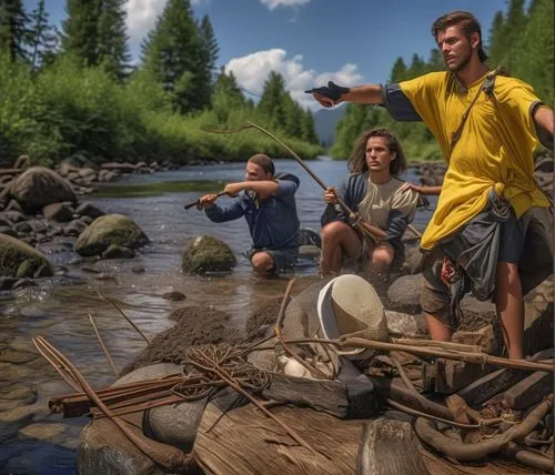 dugout canoe,foragers,low water crossing,dug out canoe,big-game fishing,fly fishing,river of life project,wild water,fishing classes,rock balancing,fishing float,canoeing,free wilderness,rapids,mudski