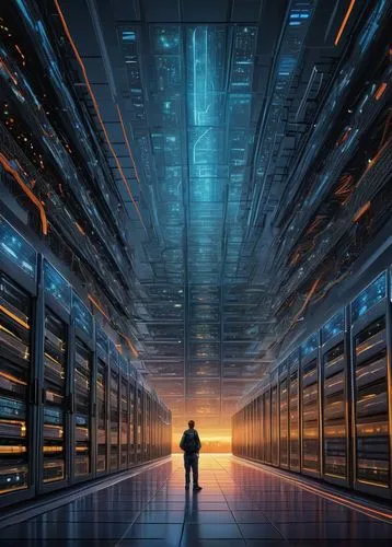 supercomputer,datacenter,supercomputers,datacenters,data center,supercomputing,petabytes,petabyte,the server room,mainframes,petaflops,virtualized,data storage,random access memory,mainframe,computerworld,cyberinfrastructure,virtualization,enernoc,exabytes,Conceptual Art,Oil color,Oil Color 04