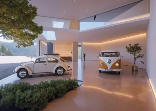 underground garage,car showroom,interior modern design,smart house,smart home,modern living room,modern decor,luxury home interior,cubic house,volkswagen beetlle,modern house,cube house,dunes house,carport,home interior,interior design,contemporary decor,beautiful home,modern style,hallway space