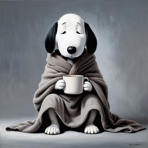 snoopy,tea zen,dog cafe,woman drinking coffee,a cup of tea,coffee break,a cup of coffee,hot drink,cup of coffee,cup of tea,drinking coffee,tea drinking,teatime,dog illustration,cup of cocoa,tea time,white dog,companion dog,coffe,artois hound,Conceptual Art,Fantasy,Fantasy 29