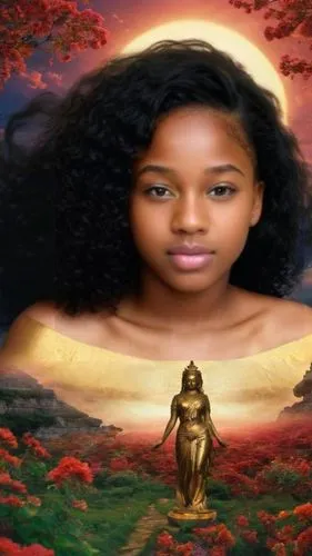 oshun,monifa,asherah,baoshun,ethiopian girl,meseret